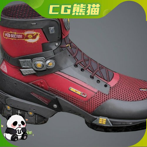 UE5虚幻5.6-5.7 Sci-Fi Sneakers p02 数字人科幻运动鞋 乐器咨询