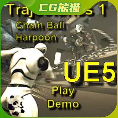 UE5虚幻5 VB Trajectories Part 1 画轨迹链球和激光蓝图
