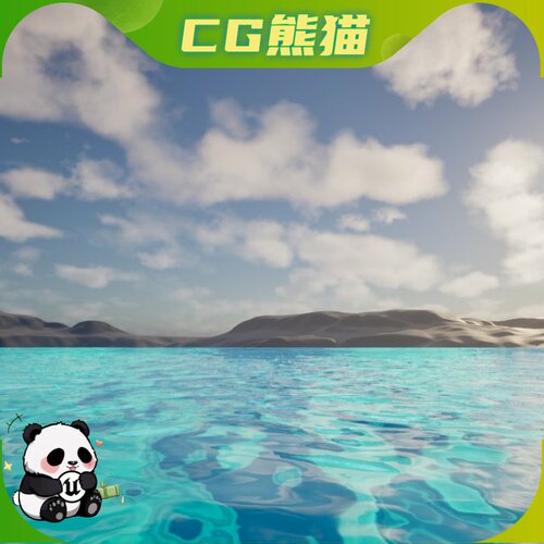 UE5虚幻5.5-5.8 Substrate Water Material 水面湖水材质球