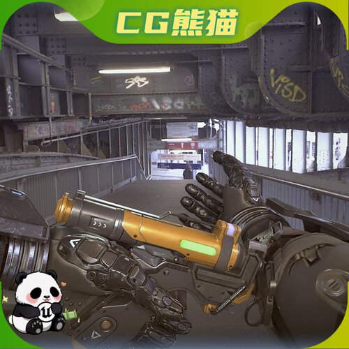 UE5虚幻4 Sci-FI Hands With Grenades 手持手雷科幻风格手部动画