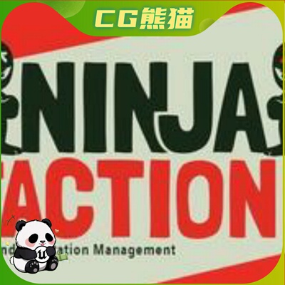 UE5虚幻5.6 Ninja Factions 动作游戏忍者帮派系统插件