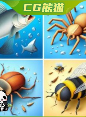 UE5虚幻5.3-5.7 Flock Swarm System PACK 动物生物群集系统插件