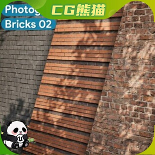 UE5.1-5.7 Brick Walls 03 Scanned Photogrammetry Materials