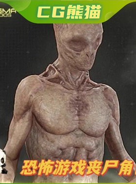 UE4虚幻5 Zombie 00 - Premium Game Assets + Extra 丧尸角色