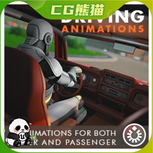 UE5虚幻5 InCarAnimSet - Vehicle Interaction 车辆交互开车动画