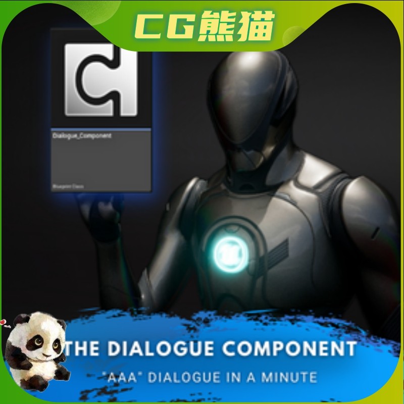 UE5虚幻5 Dialogue Component V2 简易对话蓝图控制部件