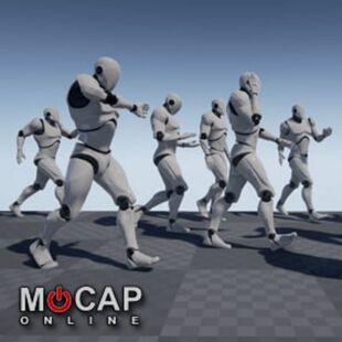 MoCap UE4虚幻5 Pedestrian Walks 走路步行动捕动画 Pack