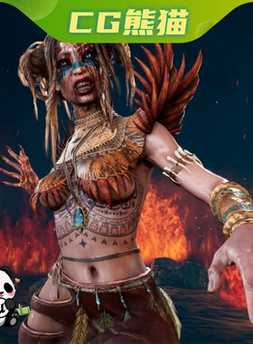 UE5虚幻5 Maya Priestess 玛雅时代祭司角色模型 乐器咨询