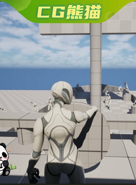 UE5.6-5.7 Pirate Animations 海盗船长战斗生活寻宝动画乐器咨询