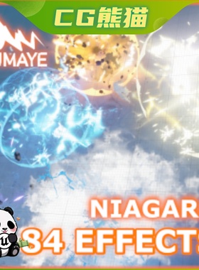 UE4虚幻5 NIAGARA : Stylized Explosions VFX PACK 风格化爆炸