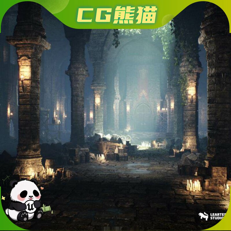 UE5虚幻5 Mystic Dungeon Environment 神秘地牢环境场景