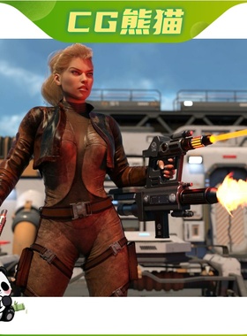 UE4虚幻5 Sci-Fi Dual Weapons 科幻双手武器