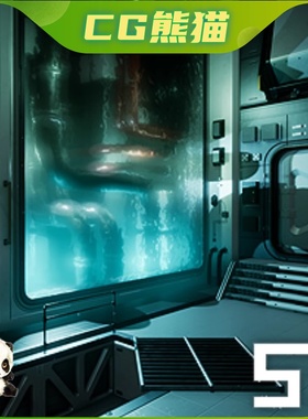 UE4虚幻5 Modular SciFi: Engineer Hallways Vol. 2 科幻通道