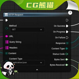 UE5虚幻4.27 HTTP Library 客户端数据请求插件 5.7