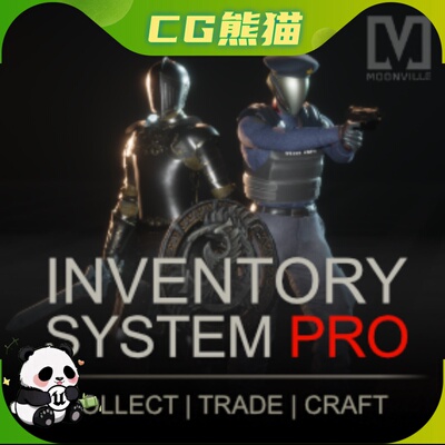 UE5虚幻5.5 Inventory System Pro by Moonville 背包库存系统