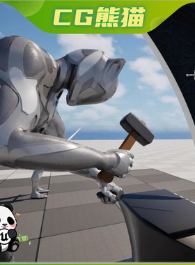 UE5虚幻5.7 Blacksmith Animation Pack 游戏人物铁匠铸造动画包