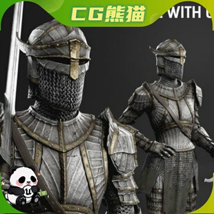 UE5虚幻5 Wicked Knight Male and Female 中世纪邪恶男女骑士