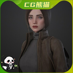 UE5虚幻5 Survival Girl Laraine 生存游戏求生女孩角色模型