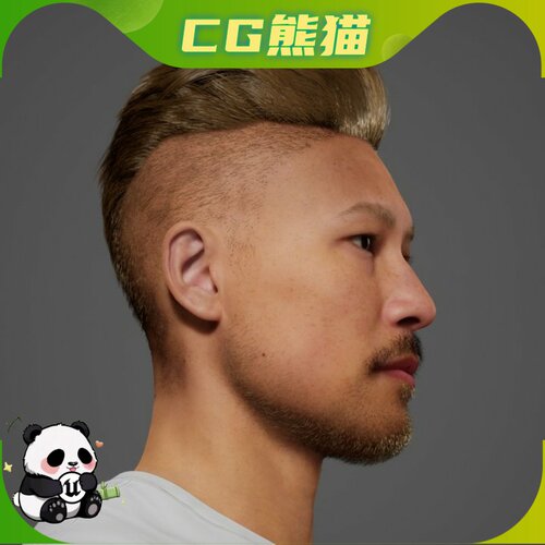 MetaHair 20 - Groom hair for Metahuman 数字人发型 乐器咨询