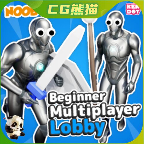 UE5 Beginner Multiplayer Lobby Blueprint Template By Kekdot
