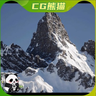 UE5.3-5.7 Frostholm Mountains Realistic 写实山脉雪山场景