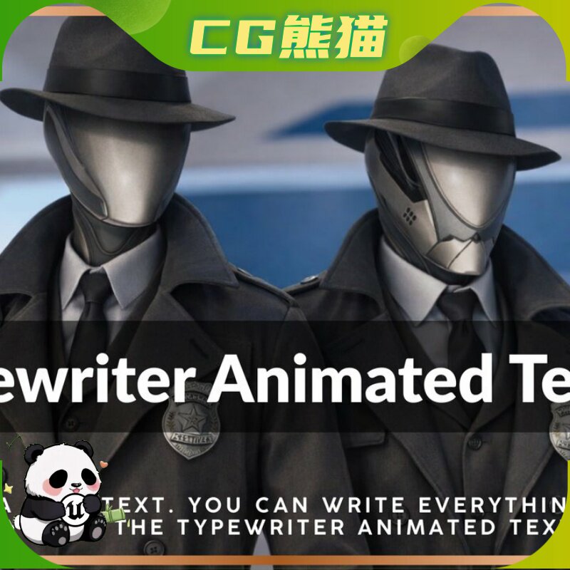 UE5虚幻5 Typewriter Text Animation  打字机文本动画UI资产乐器