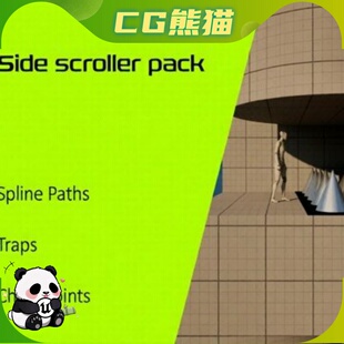 UE5.7 Side Scroller Pack Platformer Mechanics 平台横板卷轴