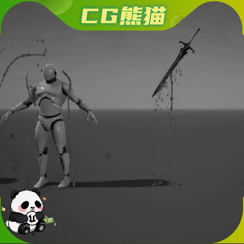 UE4虚幻5 Blood 10种Niagara 粒子系统血液特效