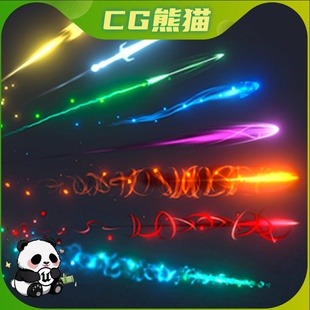 Vol.1 Projectiles 卡通射击弹丸魔法技能特效 Niagara UE4虚幻5