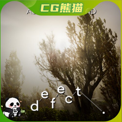 UE5虚幻5 Trees Poplar Tree Biome 杨树群落森林树木场景
