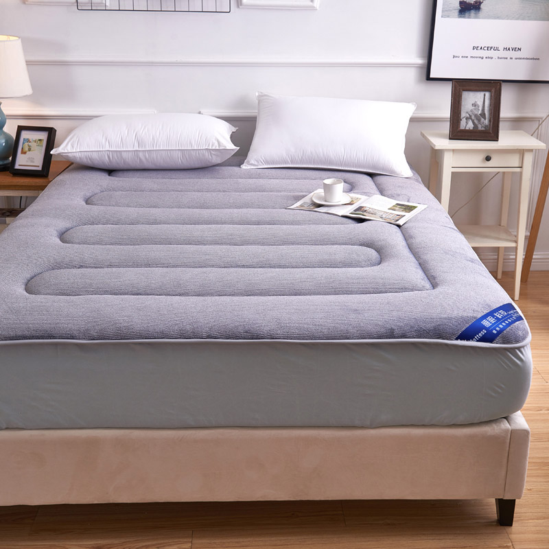 全棉牛奶绒加厚保暖绒床笠单件防滑床垫套夹棉定做保护套床罩1.8m