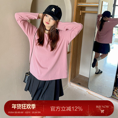 【清仓福利】大码百分百女装秋季微胖mm露背镂空罩衫长袖针织T恤