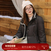 大码 轻薄羽绒服外套 撞色百搭立领短款 百分百女装 微胖mm冬季