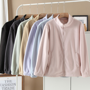 外套夹克女 户外休闲抓绒衣摇粒绒 冲锋衣内胆双面绒 秋冬2025新款