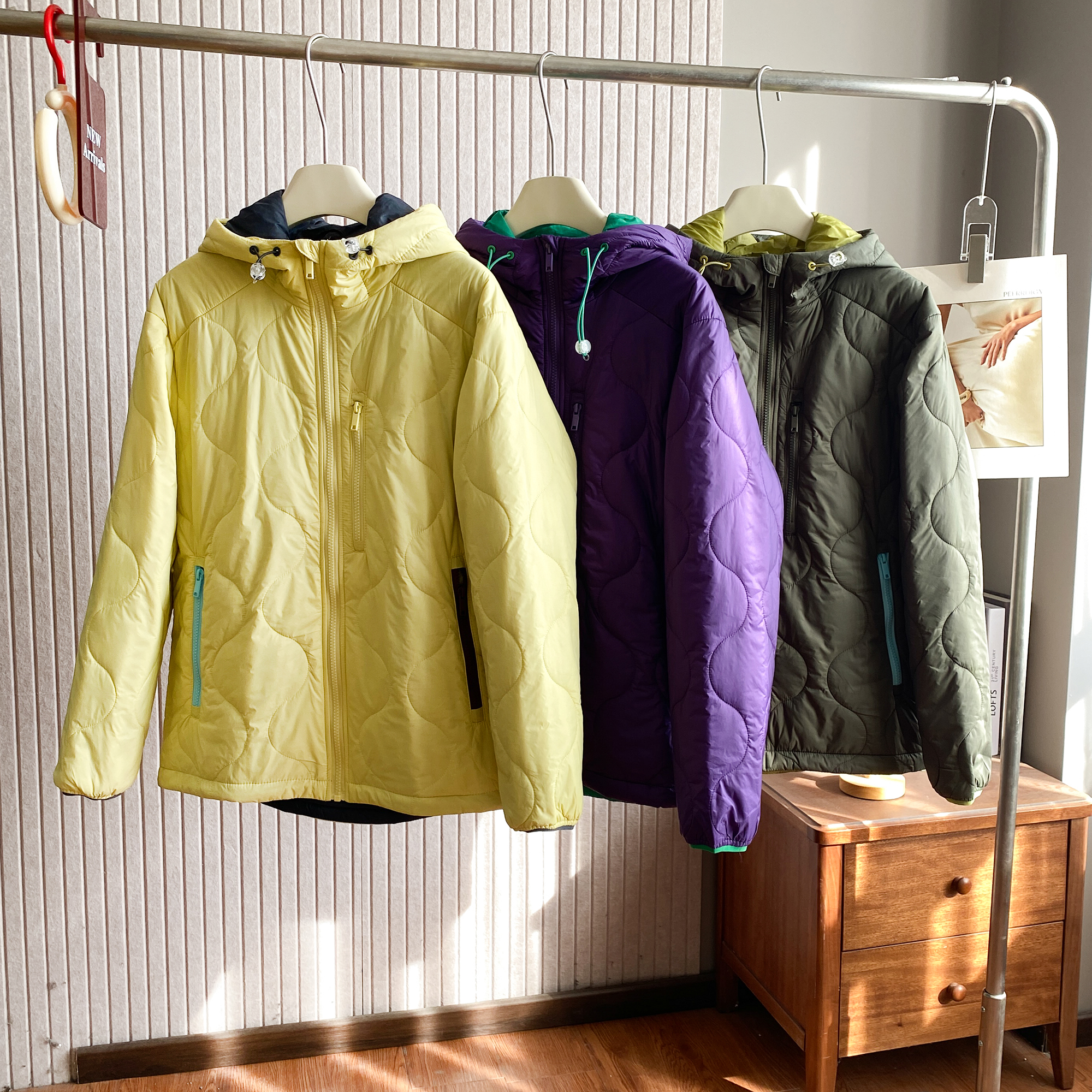 立体版型运动休闲保暖棉服