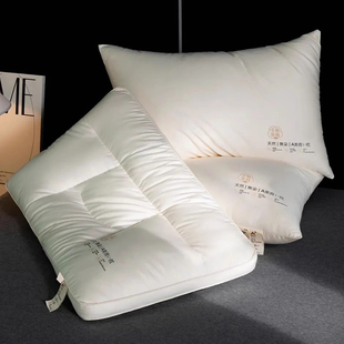 工厂福利!五星级酒店枕芯原生态棉质棉籽壳护颈枕头单人中低高枕