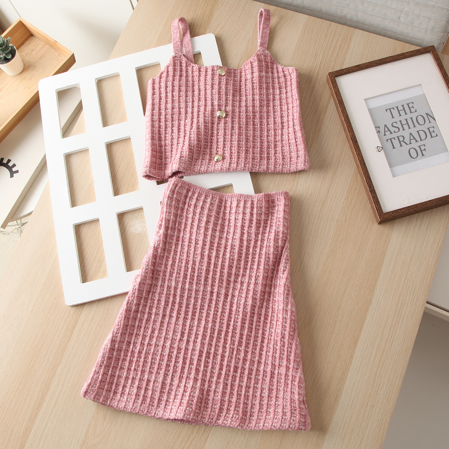 女装欧美风时尚弹力针织套裙