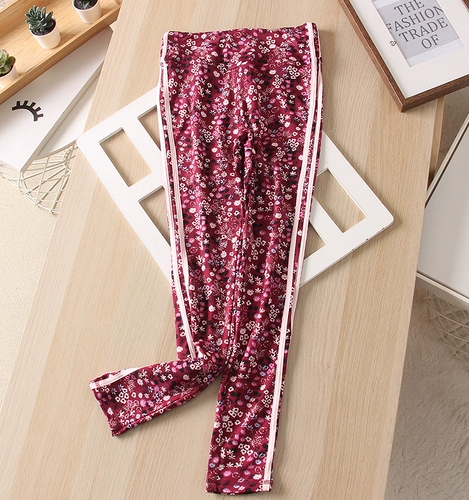 Комбинезон, штаны, одежда для йоги, комплект, цветочный принт, красивая спина, в обтяжку