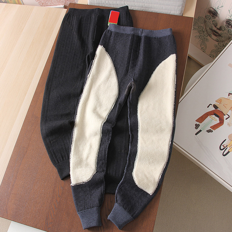 一条过冬羊毛裤男士保暖裤打底裤护腰护膝弹力加厚棉裤加绒毛线裤,女士内衣/男士内衣/家居服,保暖裤,淘宝优惠券,粉丝福利购,淘宝优惠卷