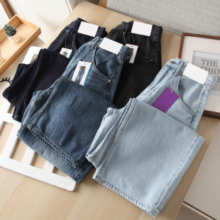 男装 女装 宽松廓形牛仔裤 弯刀镰刀裤 岛国订单 子25秋冬新款 日单