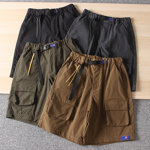 短裤 日系工装 五分裤 男复古街头宽松百搭潮流 立体口袋休闲短裤