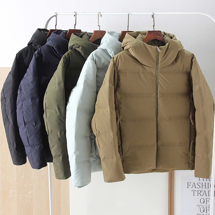 简约休闲2024秋冬季防泼水羽绒服