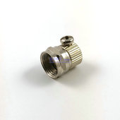 5英制螺旋F头机顶盒分支器RG6接 铜镀镍英制F头75 超短款 英制F头