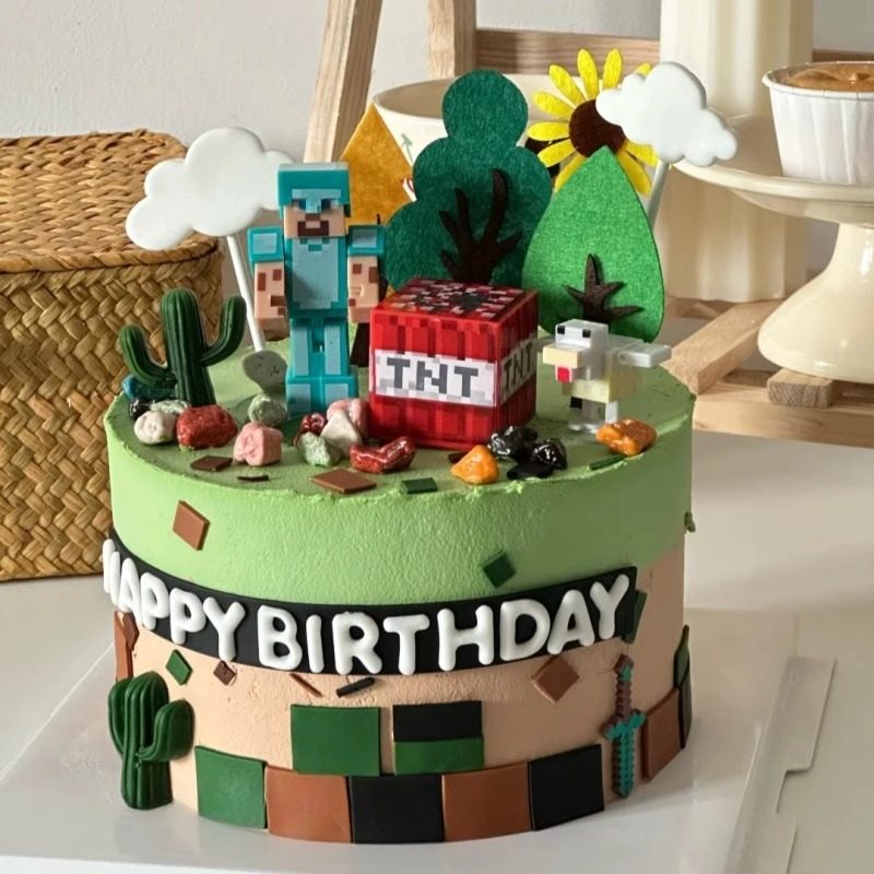 我的世界儿童蛋糕男孩女孩迷你世界忍者积木深圳同城配送生日蛋糕,零食/坚果/特产,生日/节日蛋糕,淘宝优惠券,粉丝福利购,淘宝优惠卷