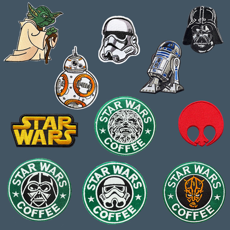 背胶 美国科幻电影 星战 刺绣布贴 服饰补丁贴 辅料装饰DIY 肩章