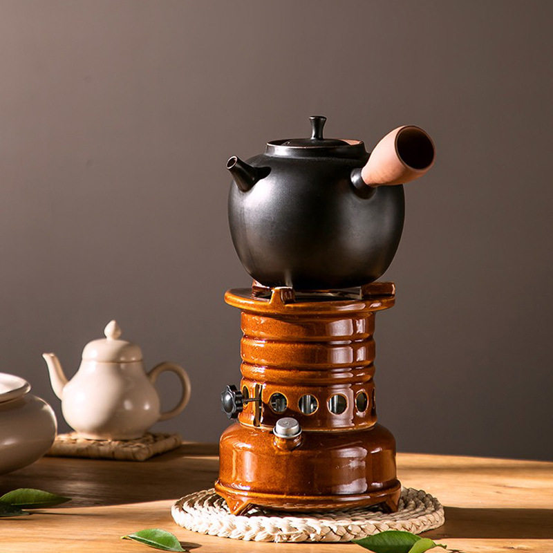 潮汕功夫茶炉老式煤油灯煮茶炉空气灯酒精炉煮茶器酥油灯明火炉