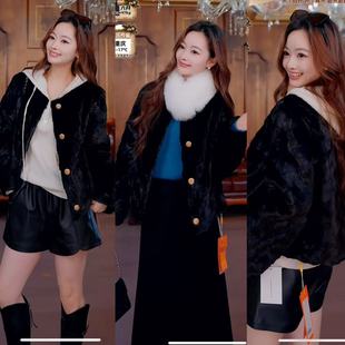 奥派妮水貂外套OPN55280 来了就好