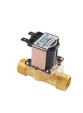 DCF-HT15 电磁阀4分外牙开水机水电磁阀太阳能电磁阀全铜220V
