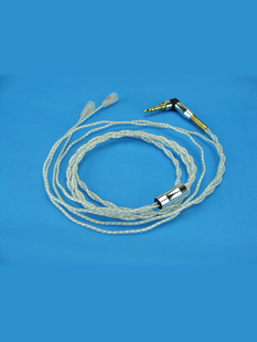 IE8 IE8i耳机升级线材带麦镀银线拔插 IE80S 适用于森海塞尔IE80