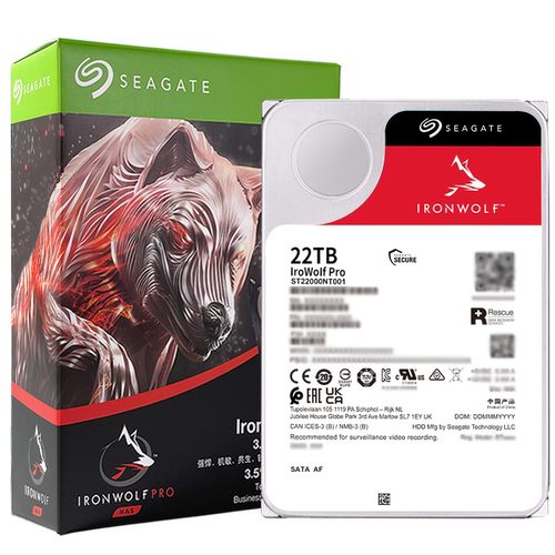希捷22T22TB垂直CMR机械硬盘